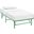 Horizon Twin Stainless Steel Bed Frame In Green