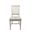 Hudson Dining Chair In Natural Driftwood