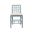Hugo Counter Stool In Light Blue