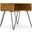 Hunter End Table In Oak Veneer