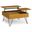 Hunter Lift Top Square Coffee Table In Oak