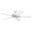Hunter Original 52 Inch Damp Rated Ceiling Fan and Pull Chain In White