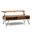 Hunter Solid Mango Wood Lift Top Coffee Table In Natural