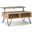 Hunter Solid Mango Wood Small Lift Top Coffee Table In Natural