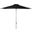 Hurst Black 9 Push Up Umbrella