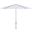 Hurst White 9 Ft Push Up Umbrella