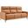 Huxley Leather Sofa In Tan