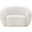 Hyde Boucle Fabric Chair In Cream