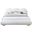 Hyde Boucle Fabric King Bed In Cream