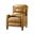 Hyde Genuine Leather Recliner In Camel