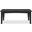 Hyland wave Outdoor Coffee Table In Black
