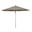 Ibiza 11' Wood and Aluminum Umbrella In Cast Silver