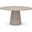 IE Series Kaia Round Dining Table In Taupe Grey