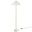 Illusion Marble Dome Floor Lamp In Brass
