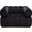 Image Low Profile Chair in Black Velvet with Brushed Gold Base