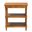Imogene Wood End Table In Walnut Brown