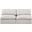 Indulge Linen Textured Fabric 2 Piece Modular Sofa In Cream