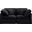 Indulge 2 Piece Modular Sofa In Black Velvet