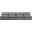 Indulge 4 Piece Modular Sofa In Grey Velvet