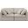 Indulge Textured Fabric 2 Piece Modular Sofa In Beige Linen