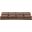 Indulge Vegan Leather 4 Piece Modular Sofa In Brown