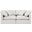 Indulge Vegan Leather 2 Piece Modular Sofa In Cream