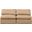 Indulge Vegan Leather 2 Piece Modular Sofa In Tan