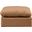 Indulge Vegan Leather Ottoman In Cognac