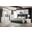 Ines 52-Inch Fabric Upholstered Panel Bedroom Set In Navy