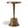 Ines End Table In Antique Brass