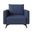 Inno Single Seater Sofa In Dark Blue