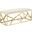 Intersperse Gold Ivory Bench