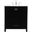 Irene 30 Inch Single Bathroom Vanity In Black