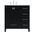 Irene 32 Inch Single Bathroom Vanity In Black
