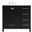 Irene 36 Inch Single Bathroom Vanity In Black