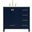 Irene 36 Inch Single Bathroom Vanity In Blue