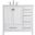 Irene 36 Inch Single Bathroom Vanity In White