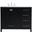 Irene 42 Inch Single Bathroom Vanity In Black