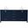 Irene 72 Inch Double Bathroom Vanity In Blue