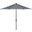 Iris Black and White UV-Resistant Fashion Line 9 Auto Tilt Umbrella