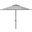 Iris Fashion Line 9Ft Umbrella in Grey