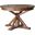 Irish Coast Round Extension Dining Table In African Dusk