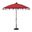 Isabela 8.5' Round Auto Tilt Umbrella In Jockey Red