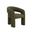 Isidore Dining Armchair In Copenhagen Olive