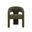 Isidore Dining Armchair In Copenhagen Olive