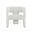 Isidore Lounge Chair In Copenhagen White