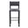 Iska Barstool Set of 2 In Black