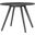 Isla 39.5 Inch Round Wood Dining Table In Grey