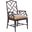 Island Estate Ceylon Arm Chair In Noche