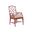 Island Estate Ceylon Arm Chair In Sangria
